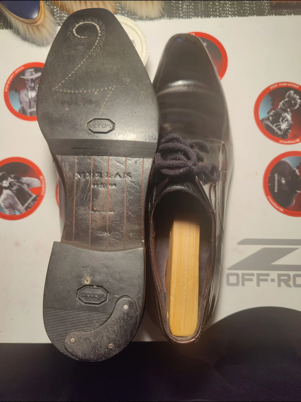 Classic Men's Black Leather Lace-Up Dress Shoes